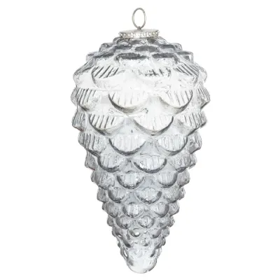 The Noel Collection Smoked Midnight Acorn XL Bauble