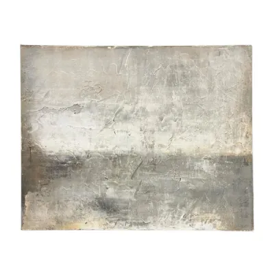 Grey Contemporary Hand Painted Canvas