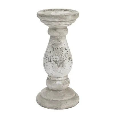 Large Stone Ceramic Candle Holder