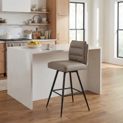 Oakmont Bar Stool Taupe