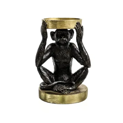 Small Monkey Candle Holder