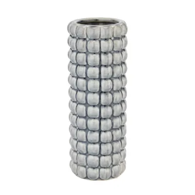 Seville Collection Grey Bubble Vase