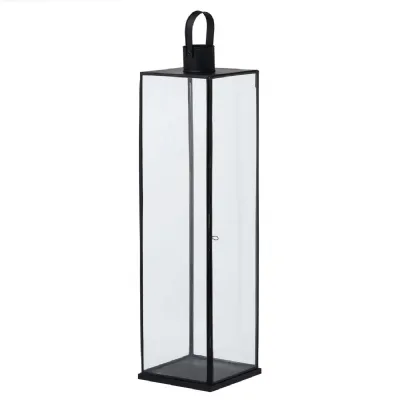 Flat Top Large Black Lantern