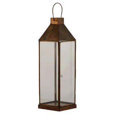 Burnished Brass Medium Lantern