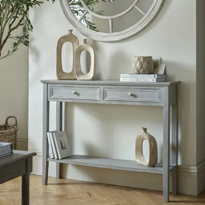 The Serene Collection Two Drawer Console Table