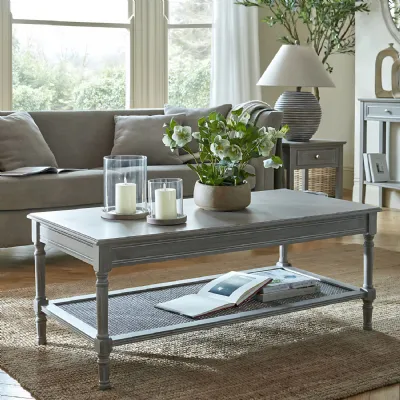 The Serene Rattan Collection Coffee Table