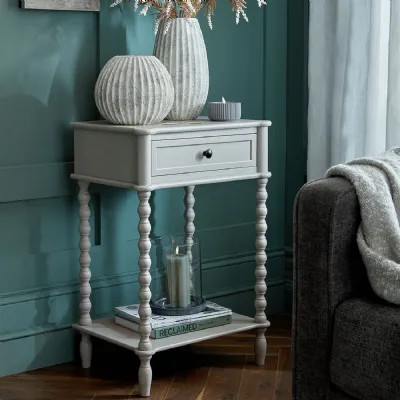 The Camden Collection One Drawer Side Table