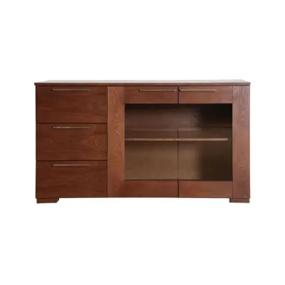 Contemporary Sideboard In Walnut Veneer