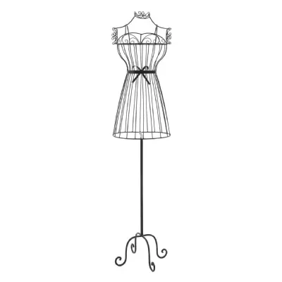 Chic Sweetheart Black Wire Mannequin