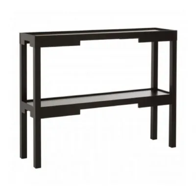 Black Osaka Contemporary Hall Table