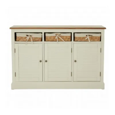 Cream Country Style Sideboard
