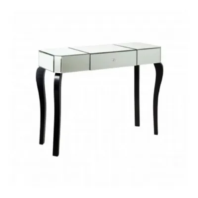 Mirrored Single Drawer Console