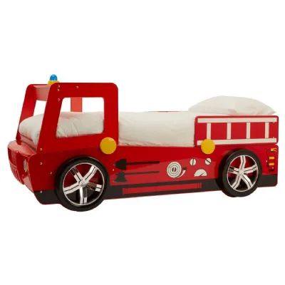 Frankie's Red Fire Engine Bed