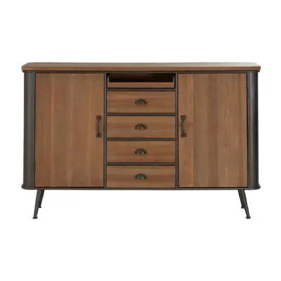 Soft Industrial Trinity 4 Drawer Sideboard