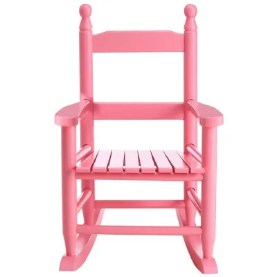 Vintage Style Kids Pink Rocking Chair