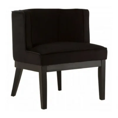 Modern Black Occasional Chair