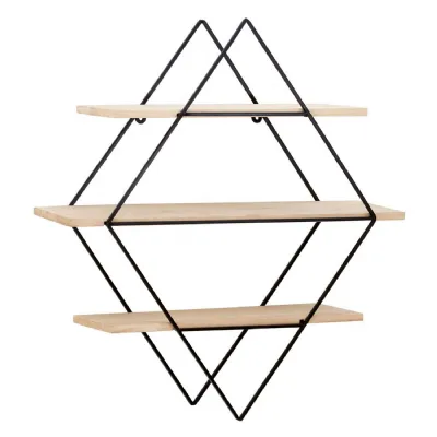 Black Three Tier Shelf
