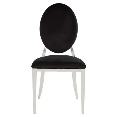Steel Black Dining Chair