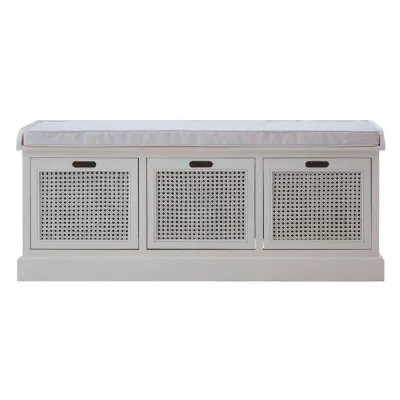 Heritage 3 Drawers Storage Bench