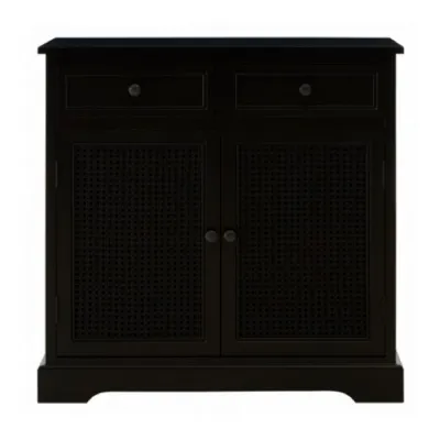 Heritage Black Wooden Sideboard