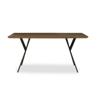 Arron Brown Veneer Dining Table