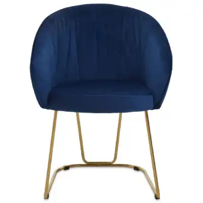 Veneto Midnight Velvet Dinner Chair