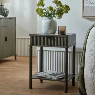 Reed Collection 1 Drawer Side Table