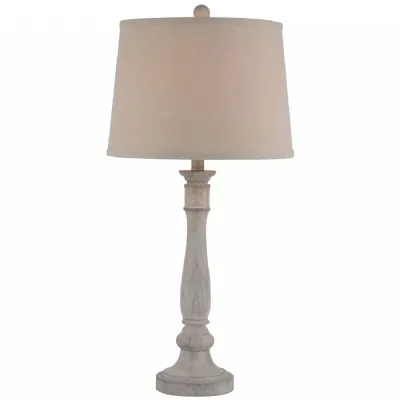 StellaTable Lamp With Linen Shade