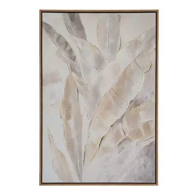 Folira Hand Painted Canvas In Frame