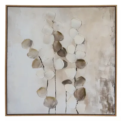 Mistora Hand Painted Canvas In Frame