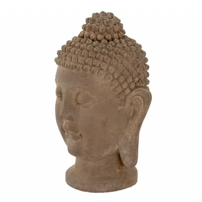 Umber Buddha Head