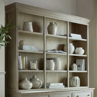 Delphine Collection 3 Shelf Large Dresser Top