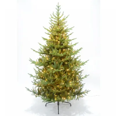 Green Spruce 7Ft Pre Lit 500 Led Christmas Tree