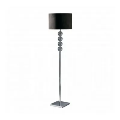 Mistro Black Glass Bubbles Floor Lamp