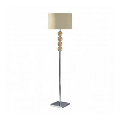 Mistro Cream Glass Bubbles Floor Lamp