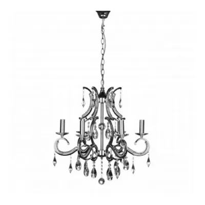 Elegant Crystal 6 Arm Chandelier