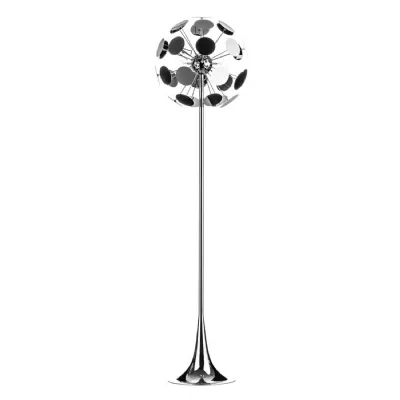 Contemporary Disc Floor Lamp