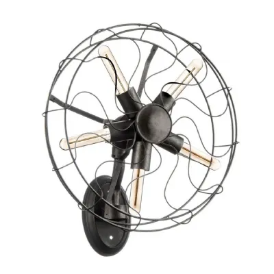 1920's Fan Wall Light