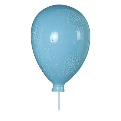 Child's Blue Balloon Wall Night Light