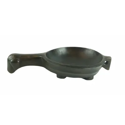 42cm Wooden Dog Bowl
