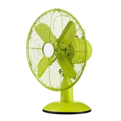 Lime Green Desk Fan