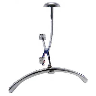 Aluminium Wall Coat Clothes Hanger 43cm