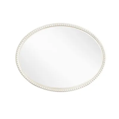 Lily Silver Oval Mirror