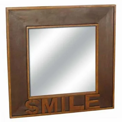 Acacia Lisbon Smile Mirror 60cm