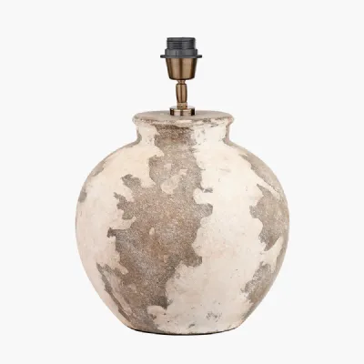 Lulia Antique Finish Stoneware Table Lamp Base