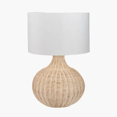 Allona Natural Rattan Table Lamp
