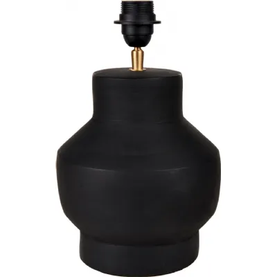 Inna Black Urn Terracotta Table Lamp
