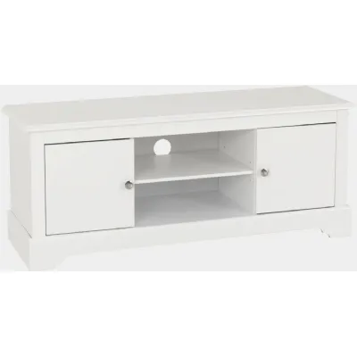 Stratford 2 Door TV Unit White