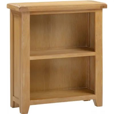 Windsor Low Bookcase Natural Oak