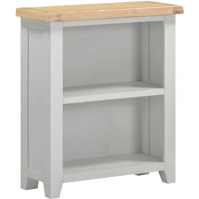 Windsor Low Bookcase Pebble Grey Oak